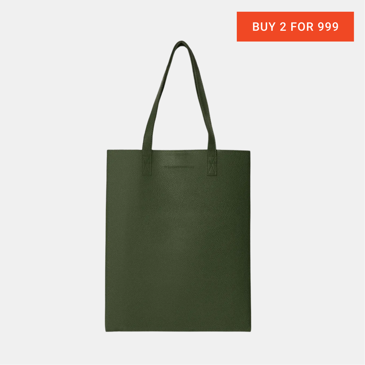 DVL Portrait Tote Bag (Pebble Texture)