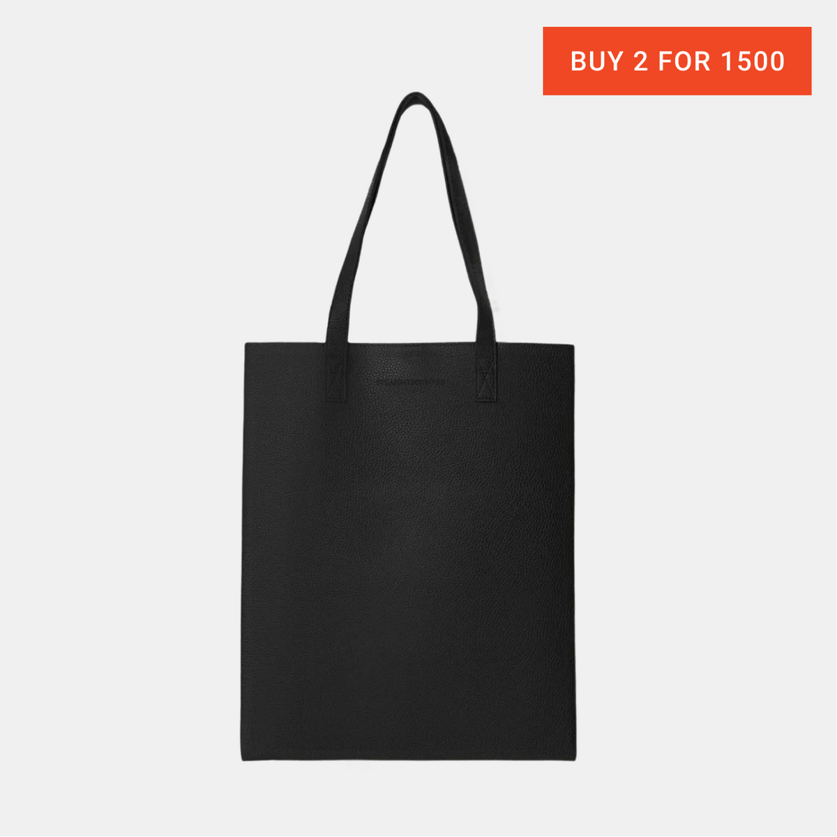 DVL Portrait Tote Bag (Pebble Texture)