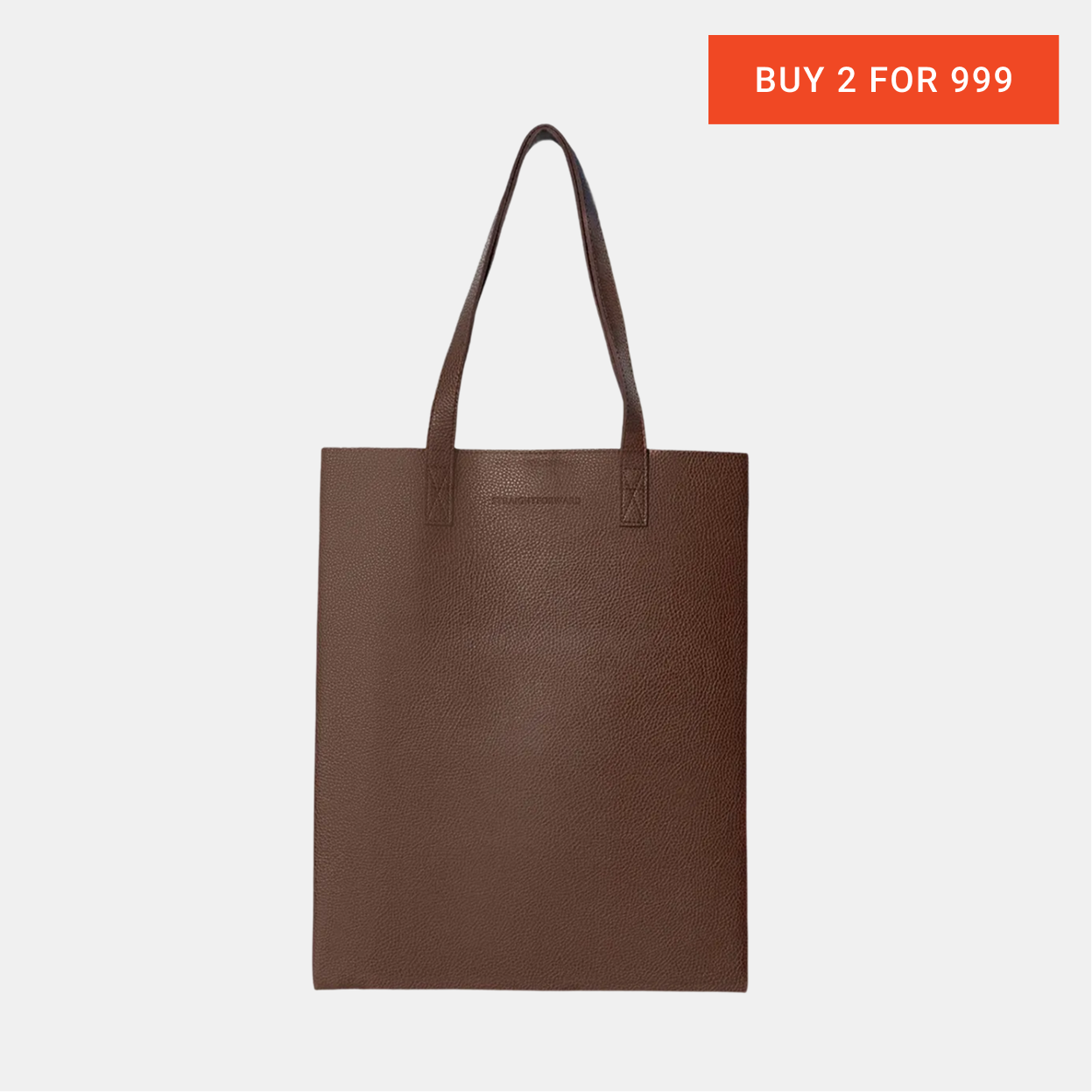 DVL Portrait Tote Bag (Pebble Texture)