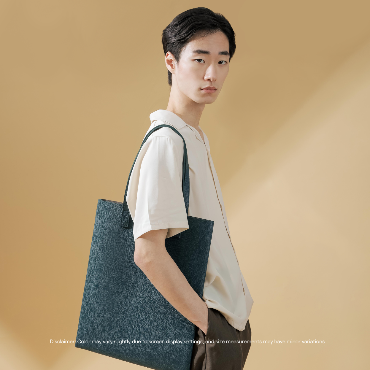 DVL Portrait Tote Bag (Pebble Texture)