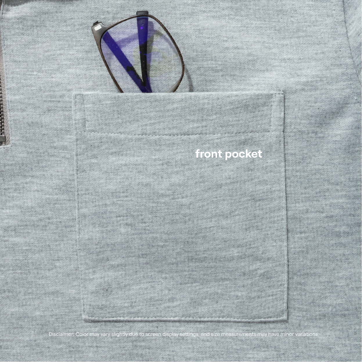 Men's Get-Up, Zip Up Polo Shirt