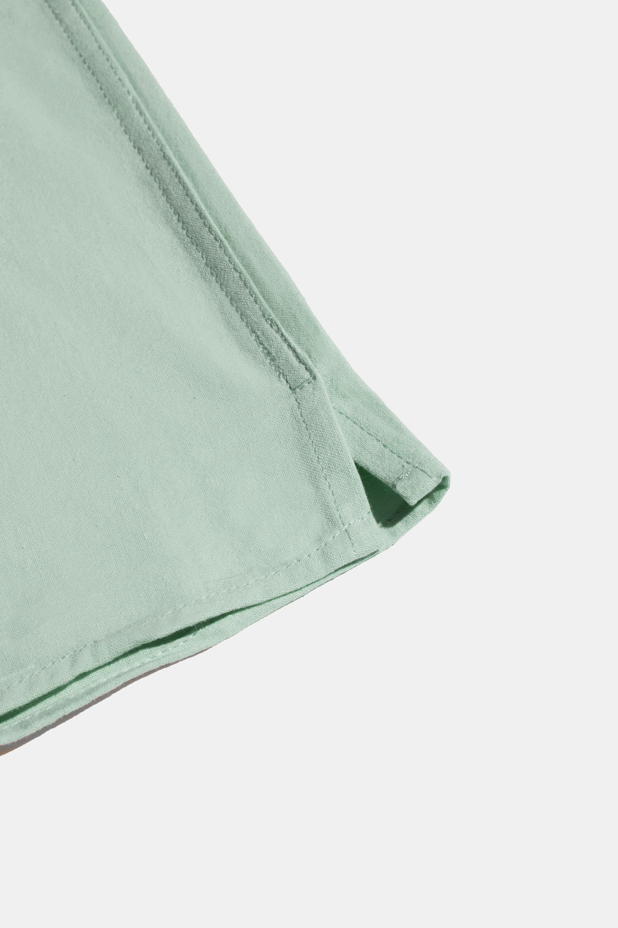 Linen Blend Zipped Top