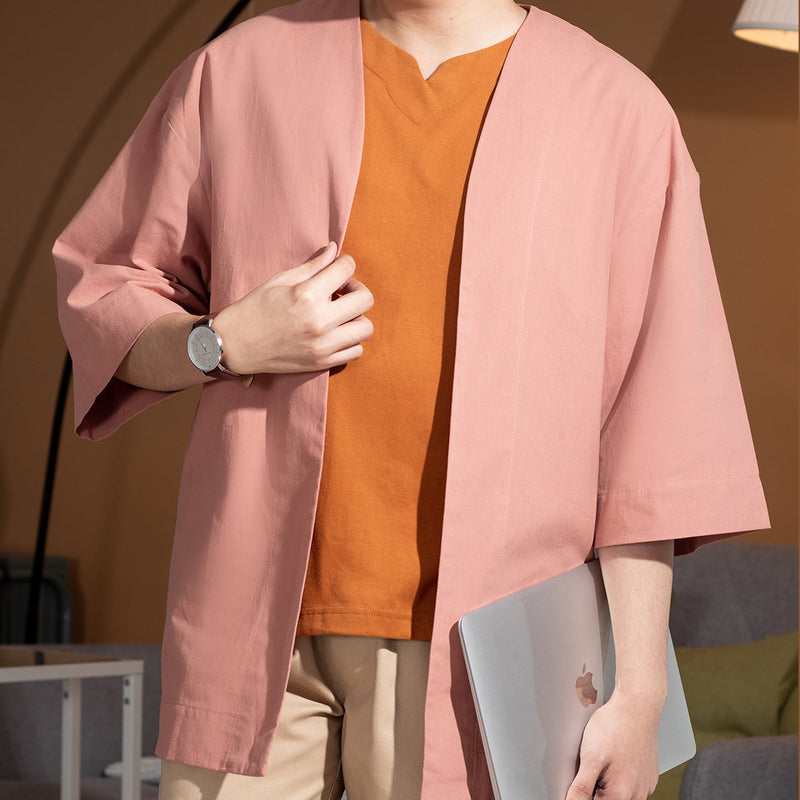 Linen Blend Kimono