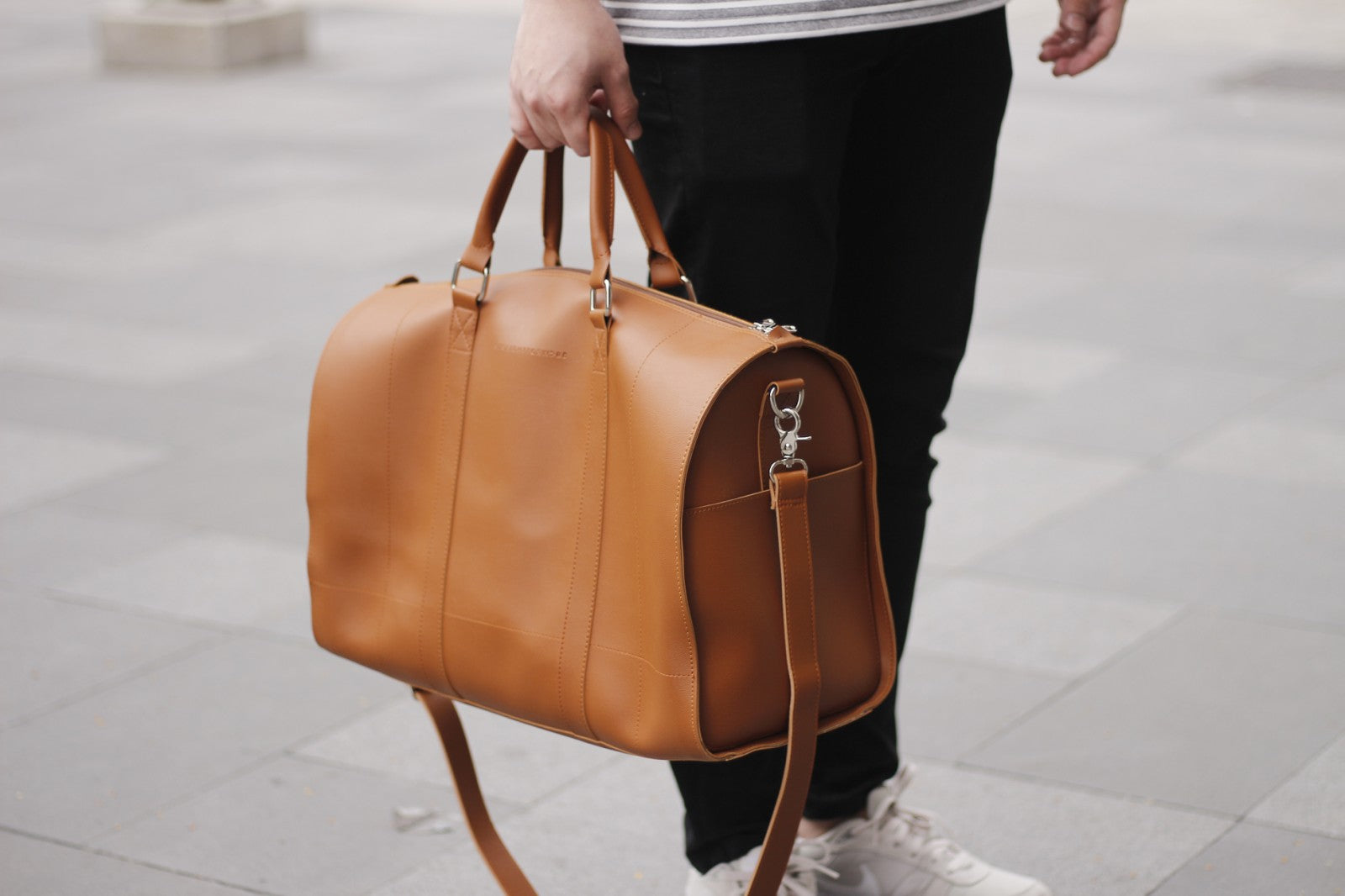 Daily Vegan Leather Duffel Bag
