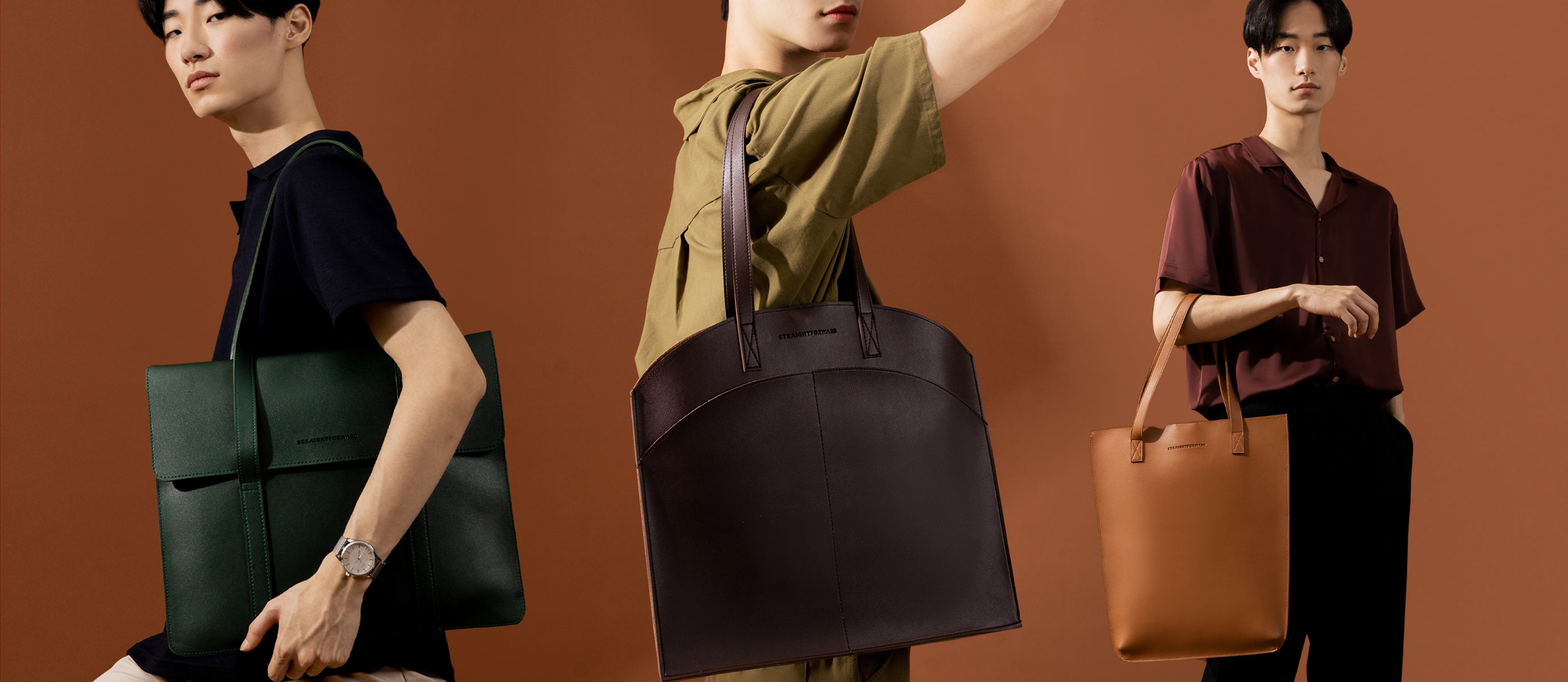 Daily Vegan Leather Tote Bags