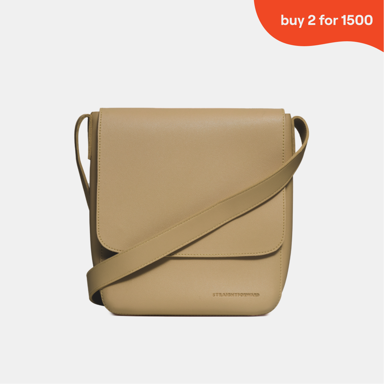 DVL Minimalist Flap Sling Bag