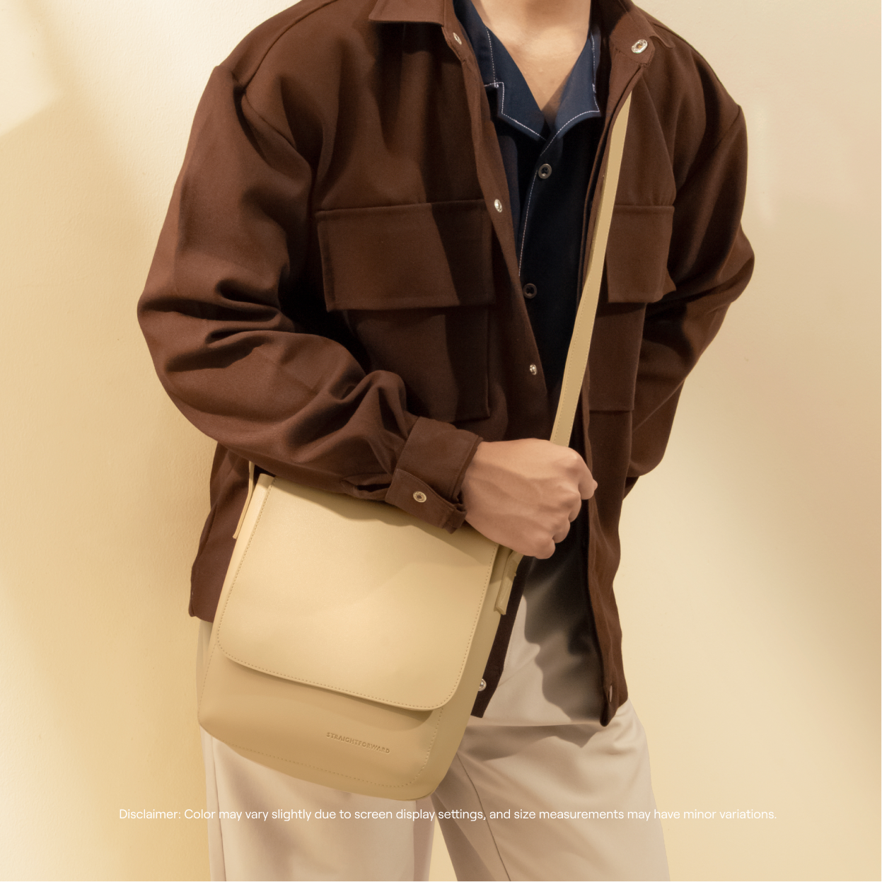 DVL Minimalist Flap Sling Bag