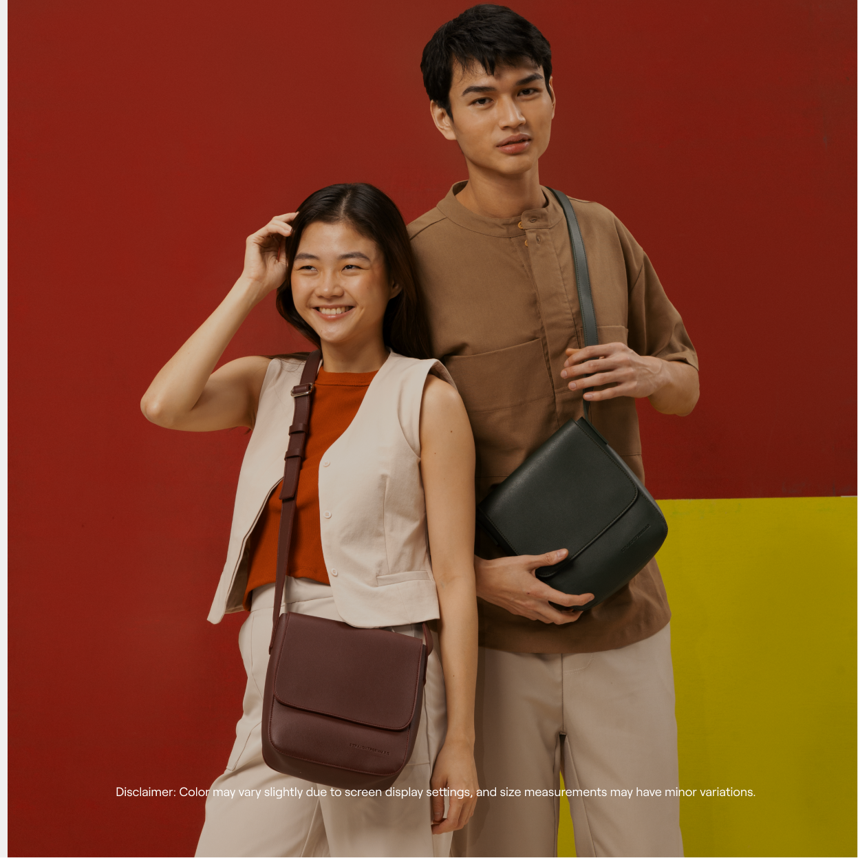 DVL Minimalist Flap Sling Bag