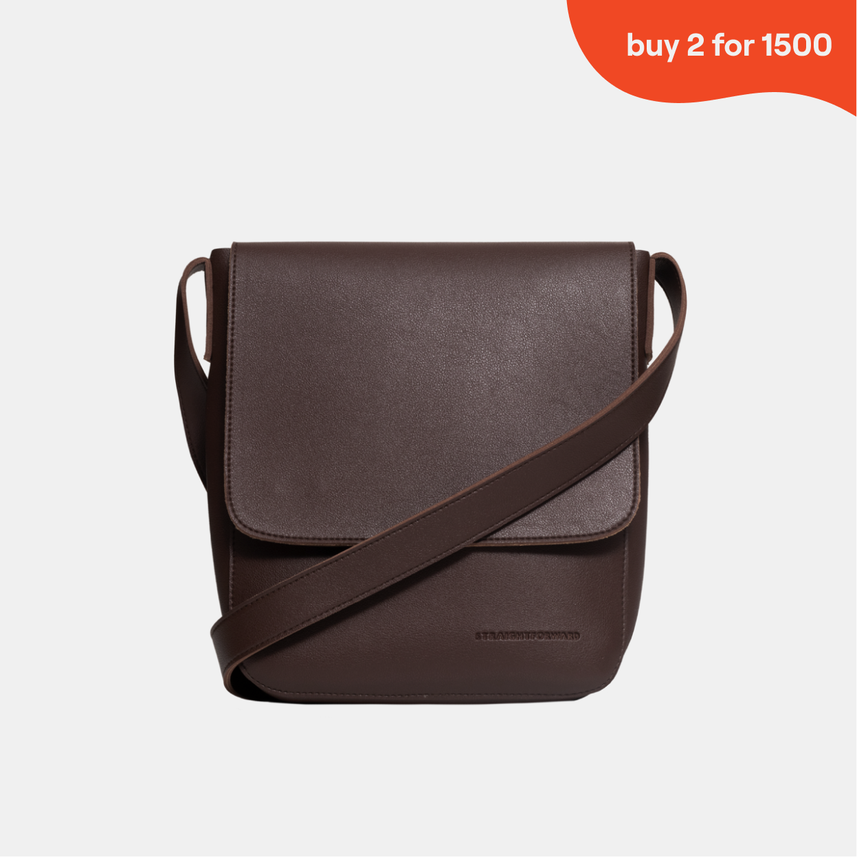 DVL Minimalist Flap Sling Bag
