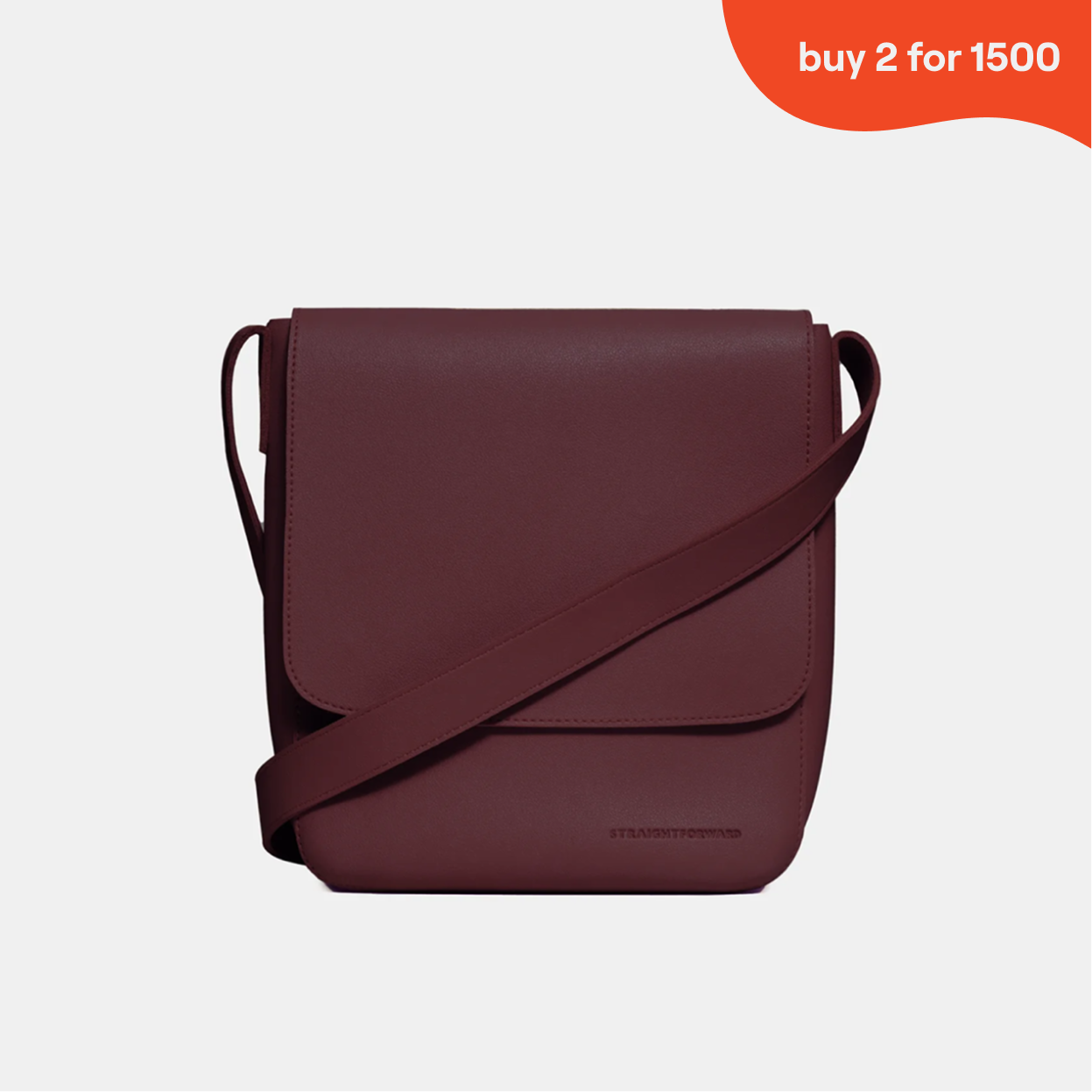 DVL Minimalist Flap Sling Bag