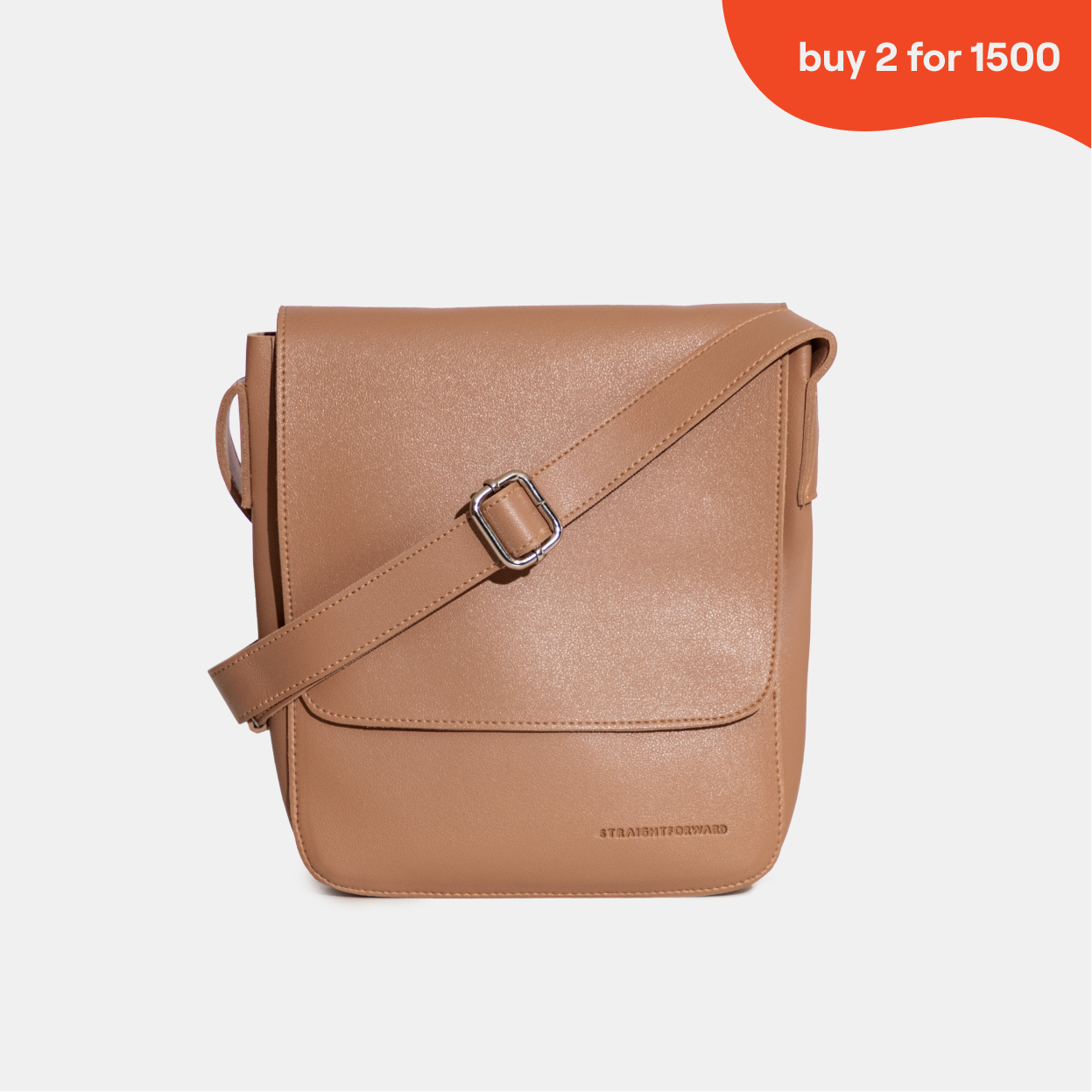 DVL Minimalist Flap Sling Bag