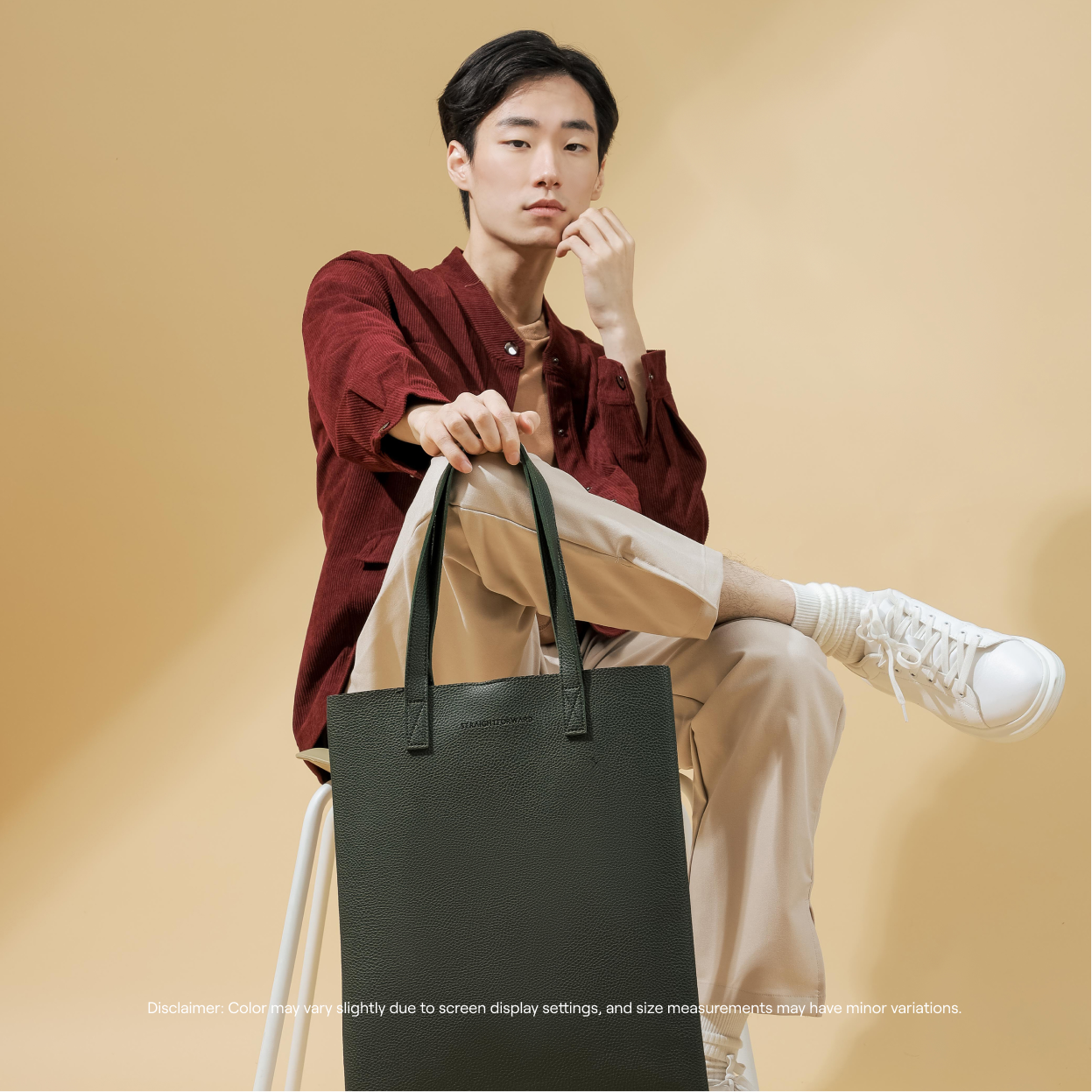 DVL Portrait Tote Bag (Pebble Texture)