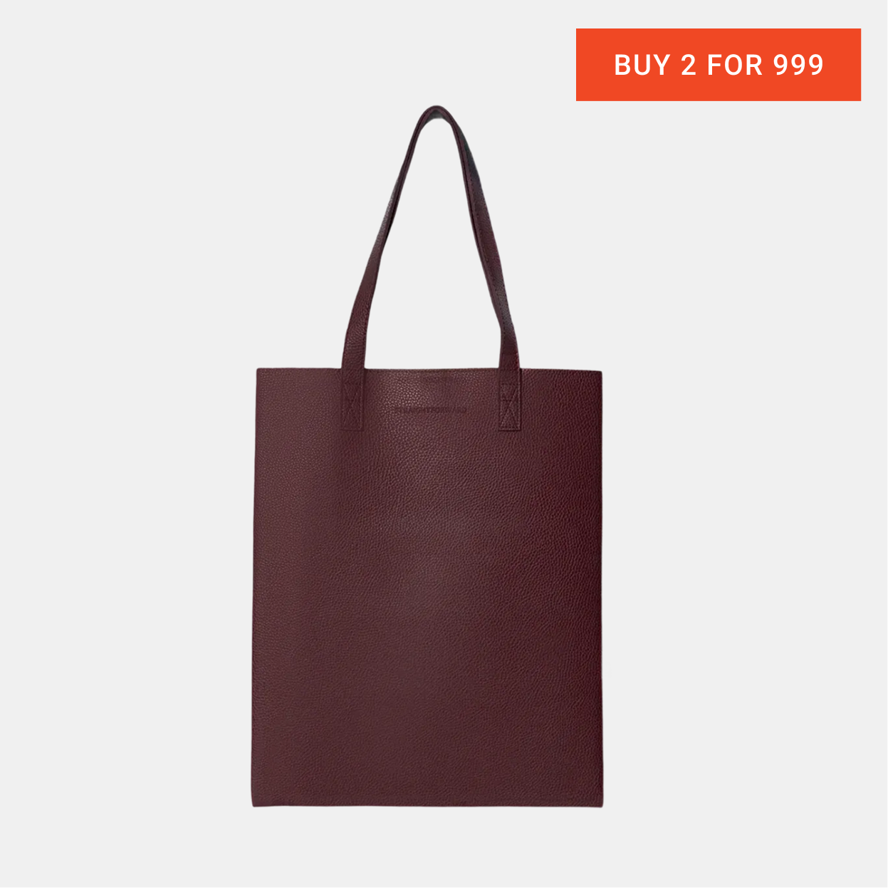 DVL Portrait Tote Bag (Pebble Texture)