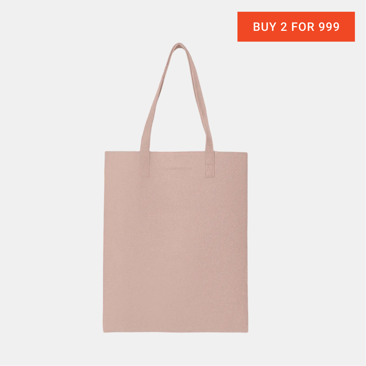 DVL Portrait Tote Bag (Pebble Texture)
