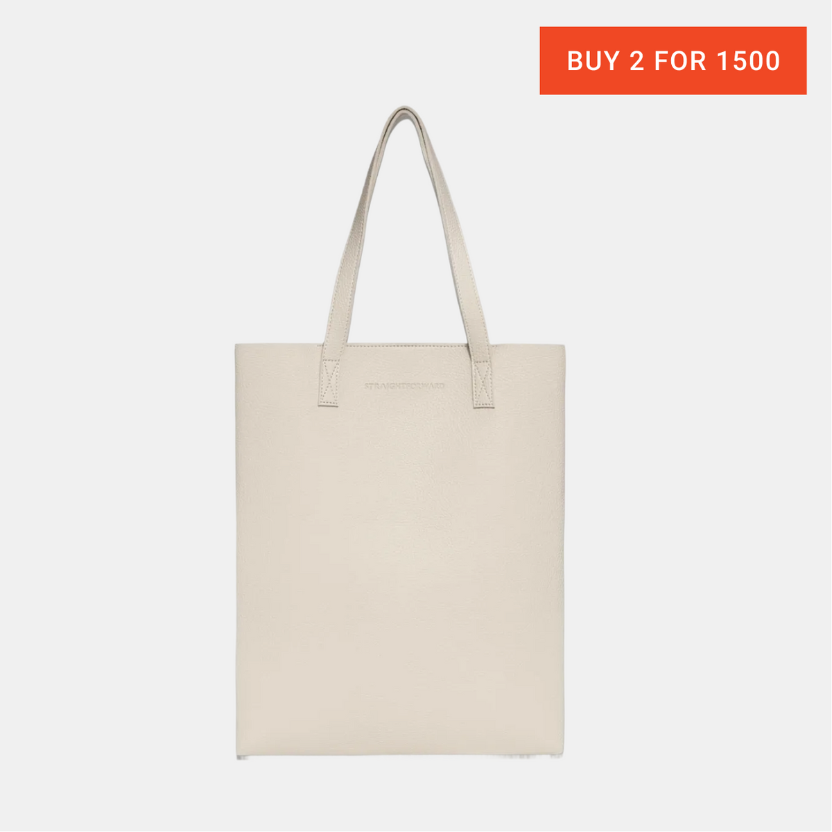 DVL Portrait Tote Bag (Pebble Texture)