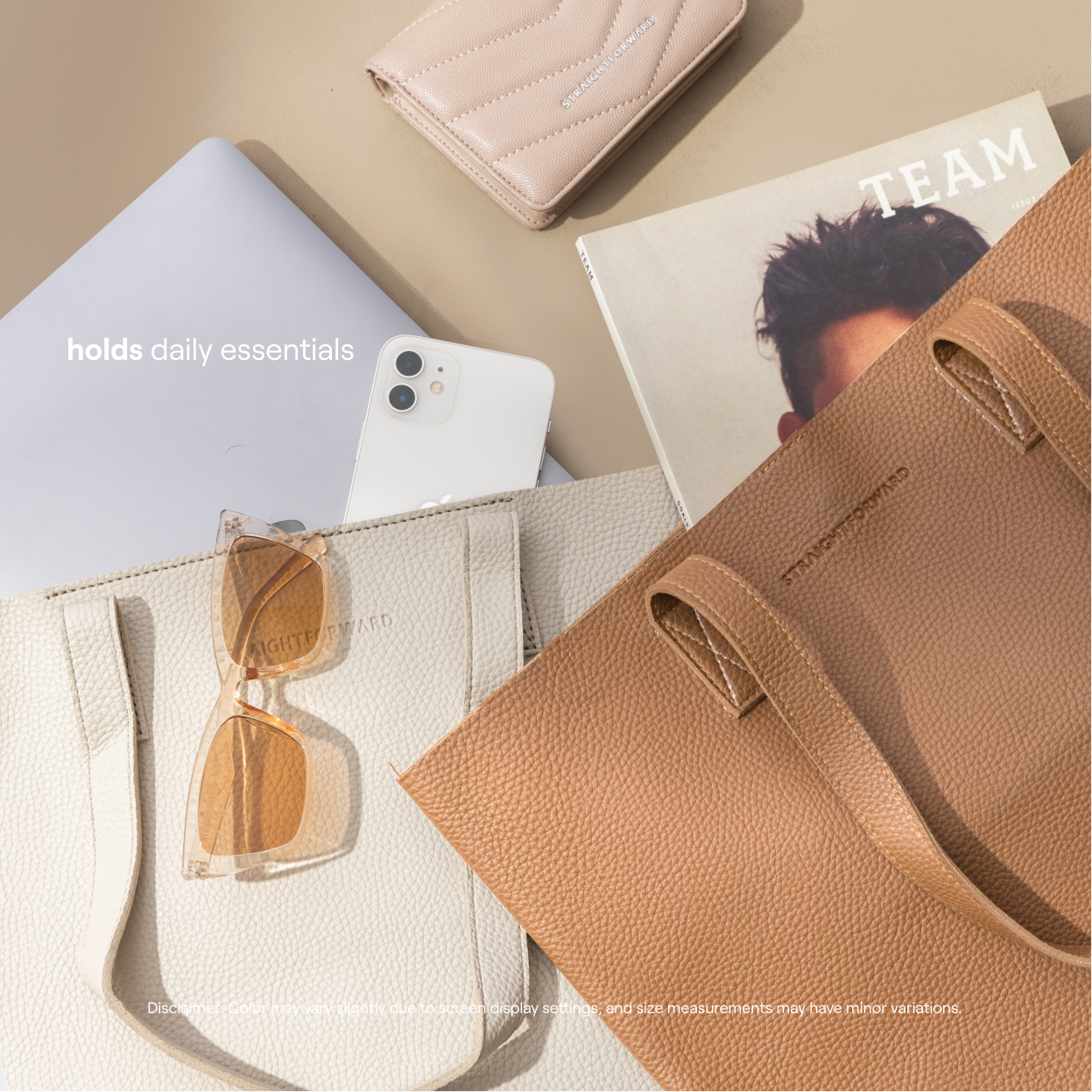 DVL Landscape Tote Bag (Pebble Texture)