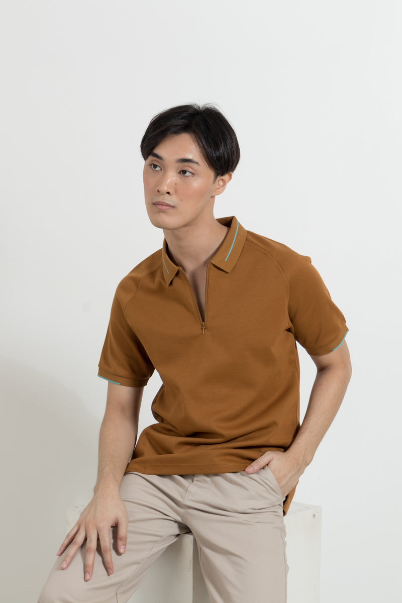The Starter Pinstripe Polo