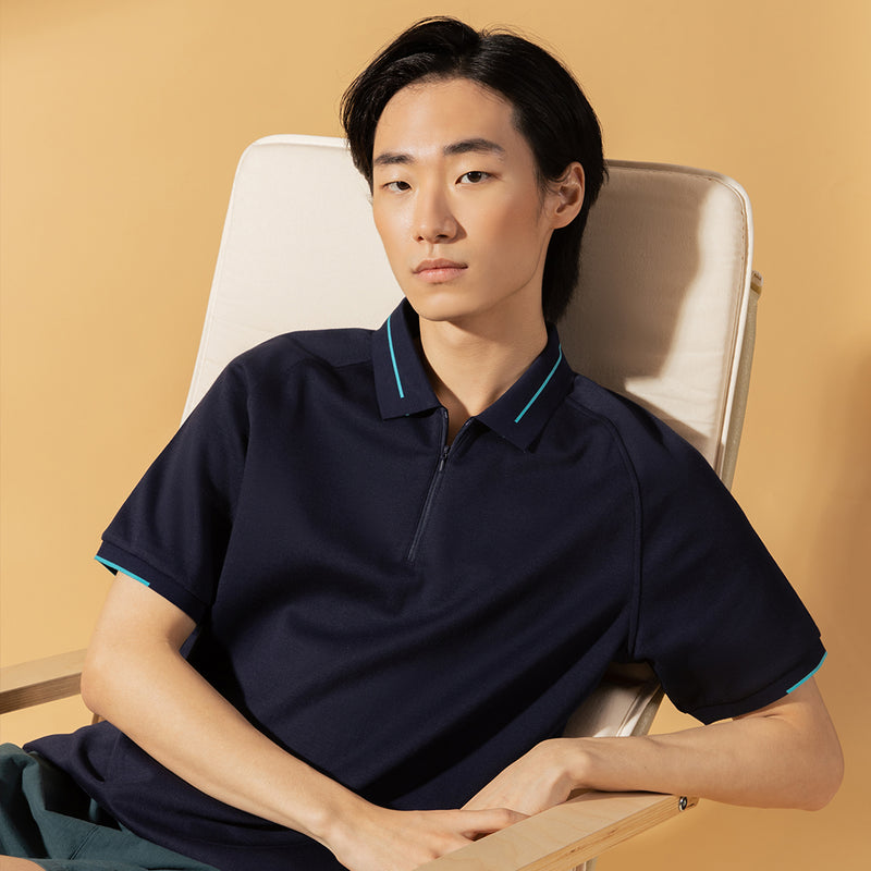 The Starter Pinstripe Polo
