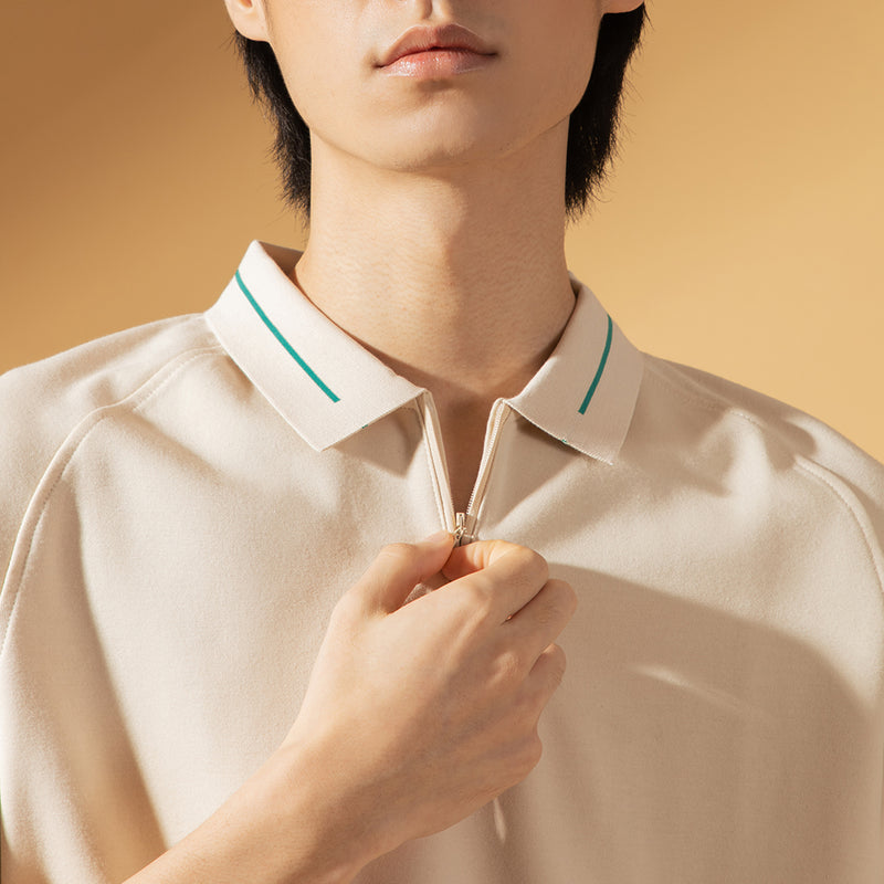 The Starter Pinstripe Polo