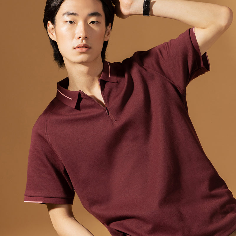 The Starter Pinstripe Polo